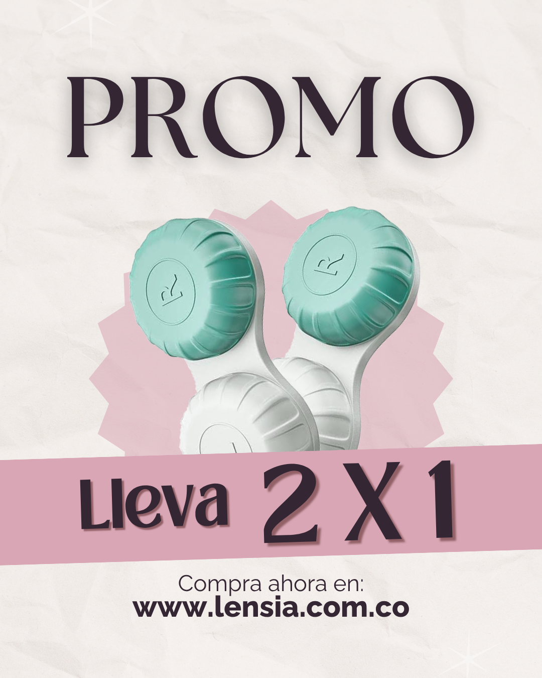 Lentes de contacto 2x1 💎
