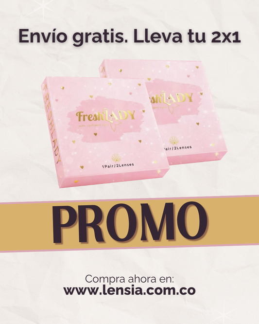 Lentes de contacto 2x1 💎